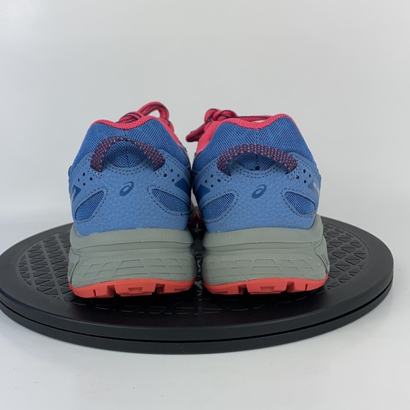 Asics Gel-Venture 6 Gray/Pink Trail Running Shoes 1014A077 Women's Size 7.5 (6Y) - Picture 6 of 11